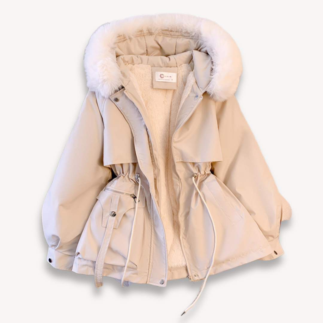 Krohn-e | Damen Winterparka mit abnehmbarem Kapuze