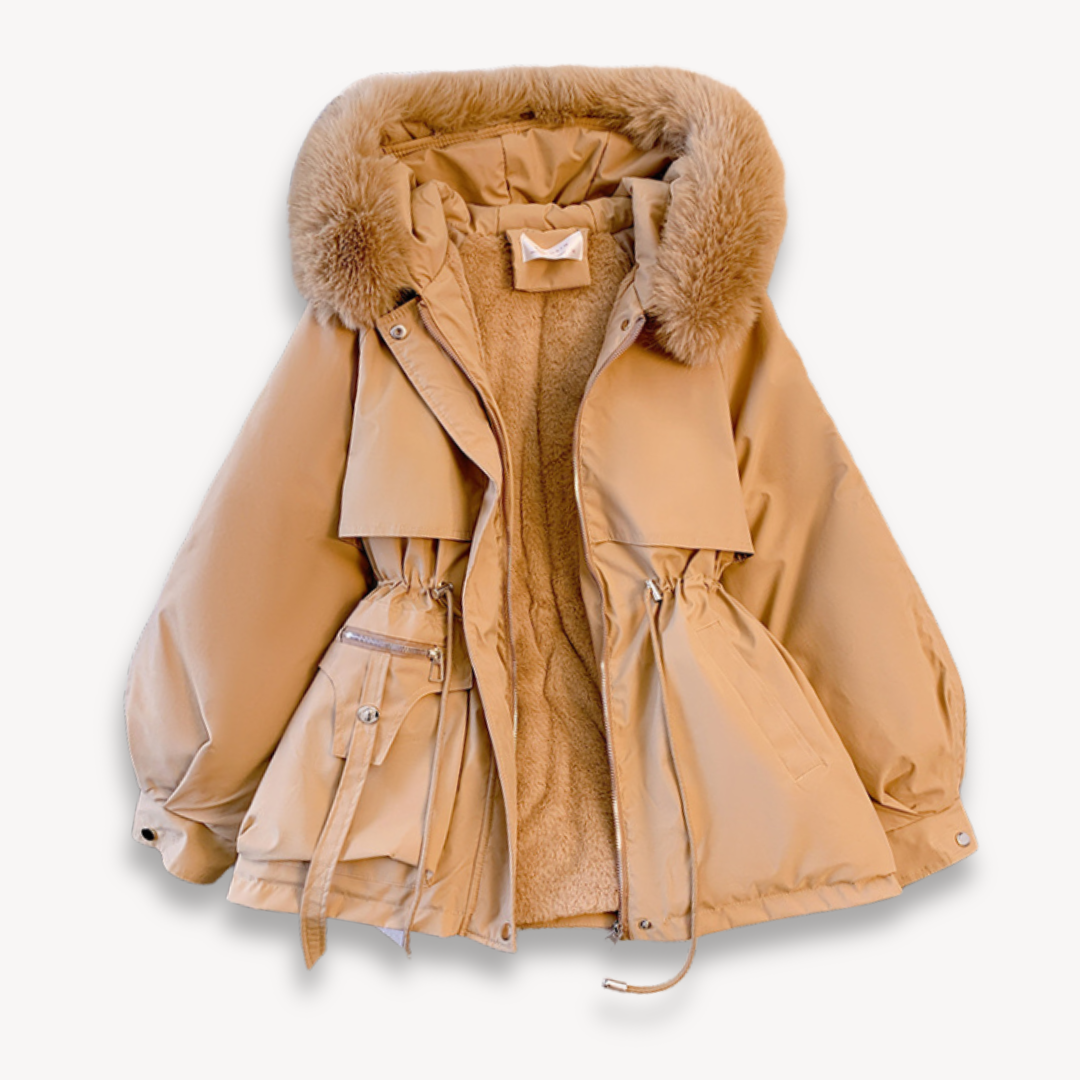 Krohn-e | Damen Winterparka mit abnehmbarem Kapuze