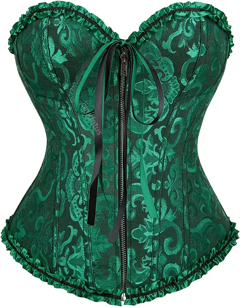 Stylish Fudus Lace Camisole with Zipper