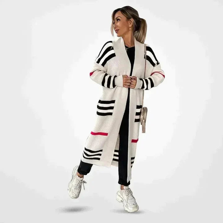 Krohn-e | Holz für Damen-Cardigan