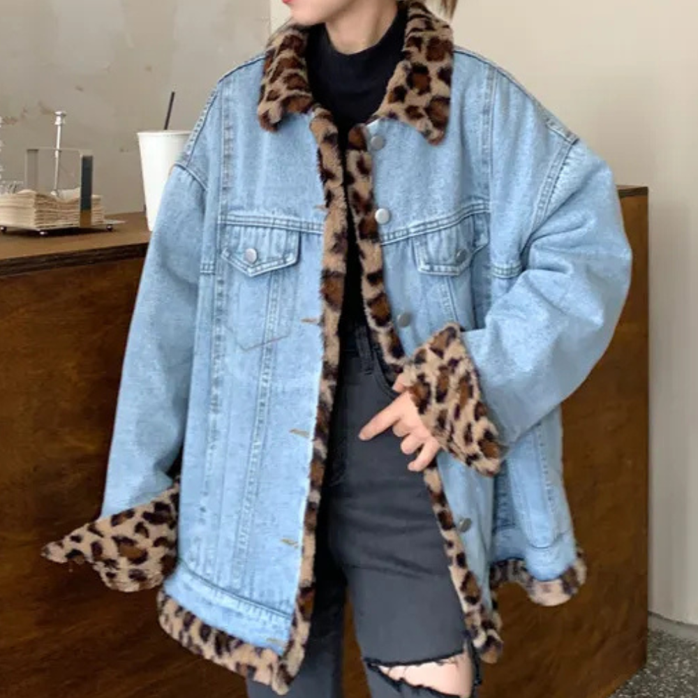 Krohn-e | Wendbare Denim Herbstjacke für Damen
