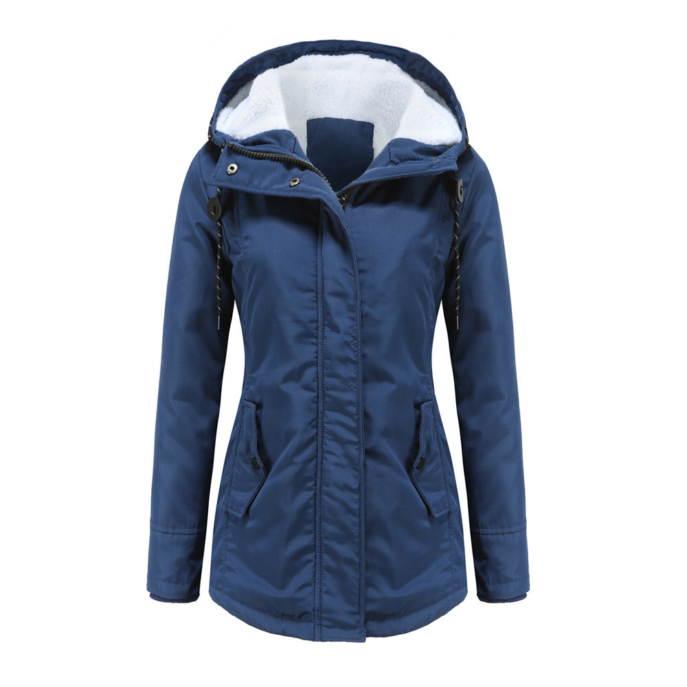 Krohn-e | Damen Regenjacke - Warme