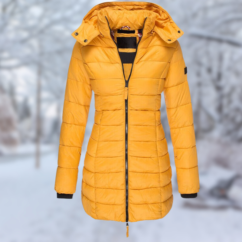 Krohn-e | Stilvolle Halblange Winterjacke Für Damen