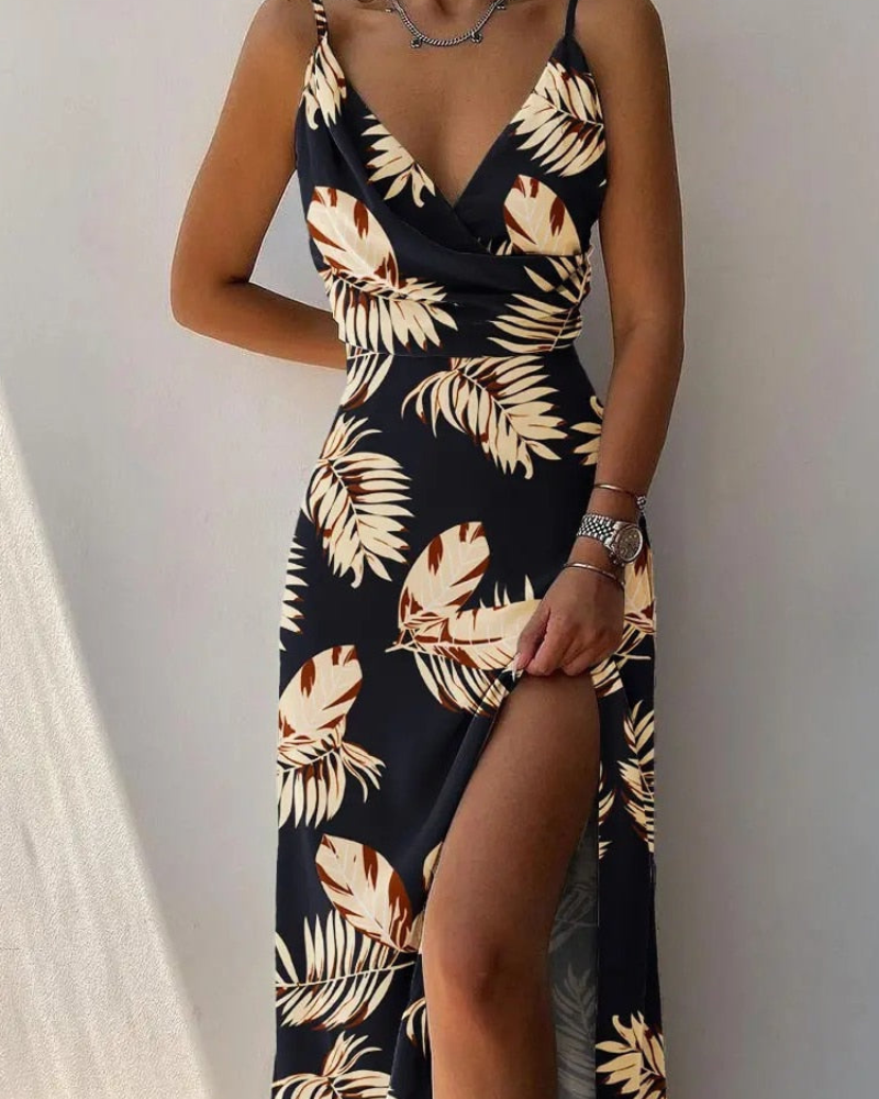 Myrtle: Langes, fließendes Kleid