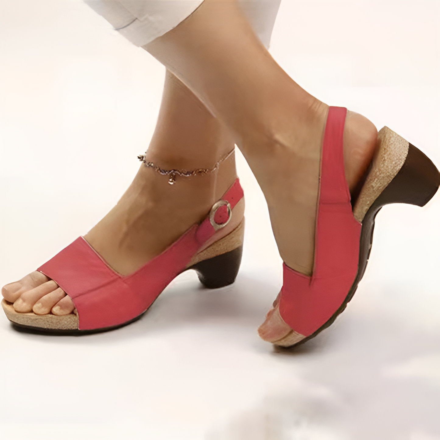 Komfortable und elegante orthopädische Sandalen für Damen