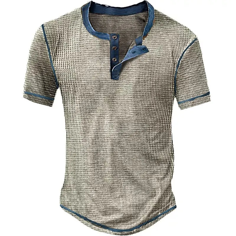 Herren-Waffelhemd im klassischen Stil - Gibb